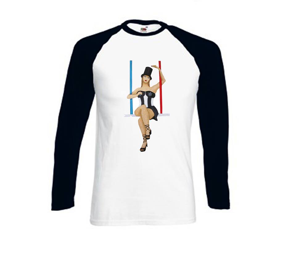 La trapecista, T-shirt-camisetas